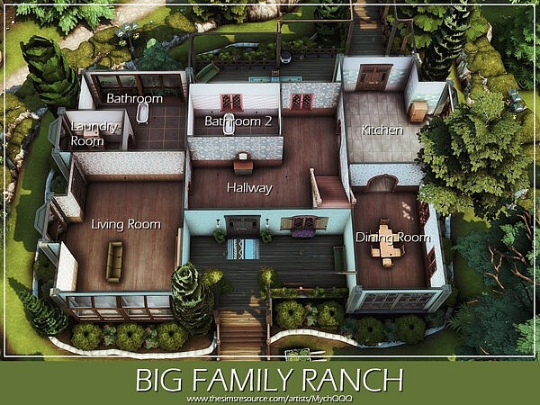 Big Family Ranch by MychQQQ from TSR