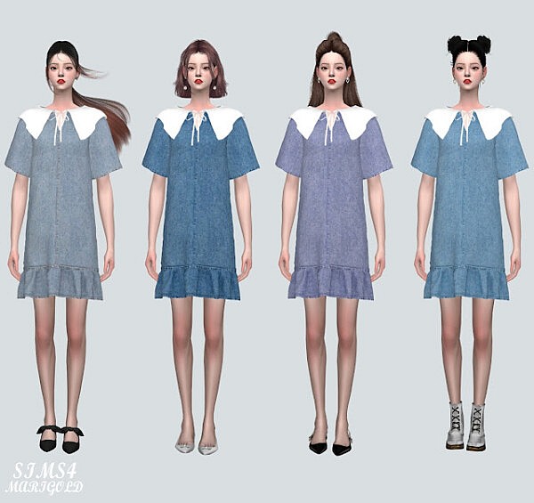 P 77 S Mini Dress from SIMS4 Marigold