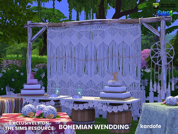 Bohemian Wedding Decoration by kardofe from TSR