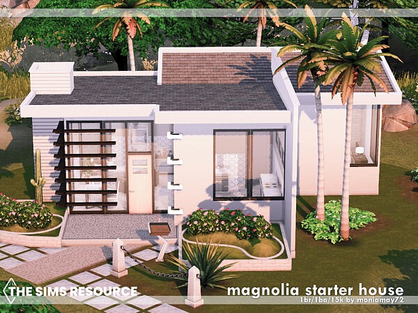 Magnolia Starter House by Moniamay72 from TSR