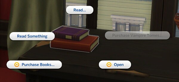 Books and Magazines as Bookshelves by Ilex from Mod The Sims