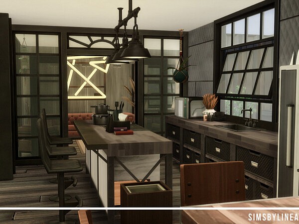 Industrial Container Home by SIMSBYLINEA from TSR
