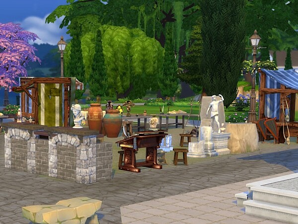 Agora from KyriaTs Sims 4 World