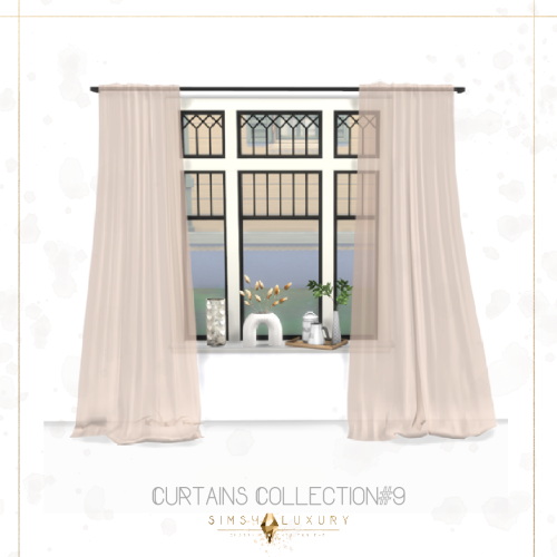 Curtains Collection 9 from Sims4Luxury
