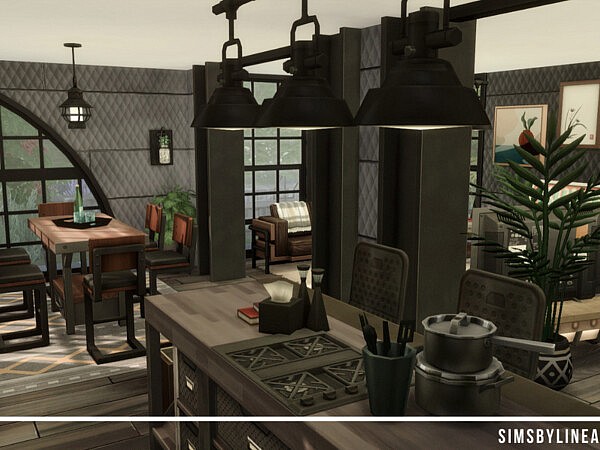 Industrial Container Home by SIMSBYLINEA from TSR