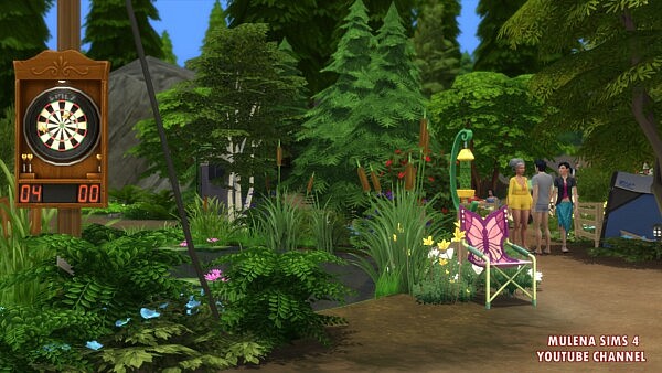 A small park from Sims 3 by Mulena