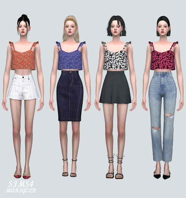 LY 1 Bustier from SIMS4 Marigold