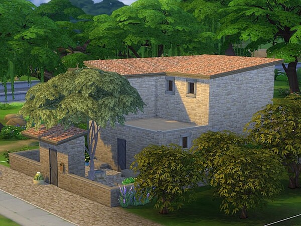 Phokaia House from KyriaTs Sims 4 World