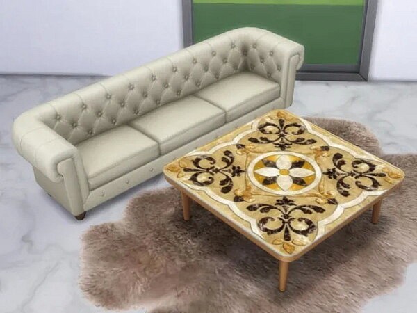 Coffee table by Oldbox from All4Sims