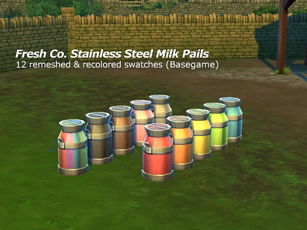 Portable Cooling Containers by cielorama from Mod The Sims