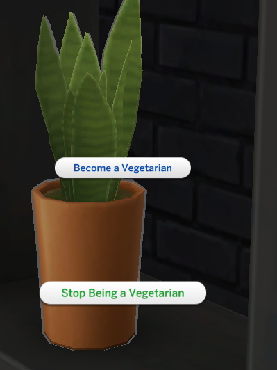 Small Vegetarian Overhaul by RobinKLocksley from Mod The Sims