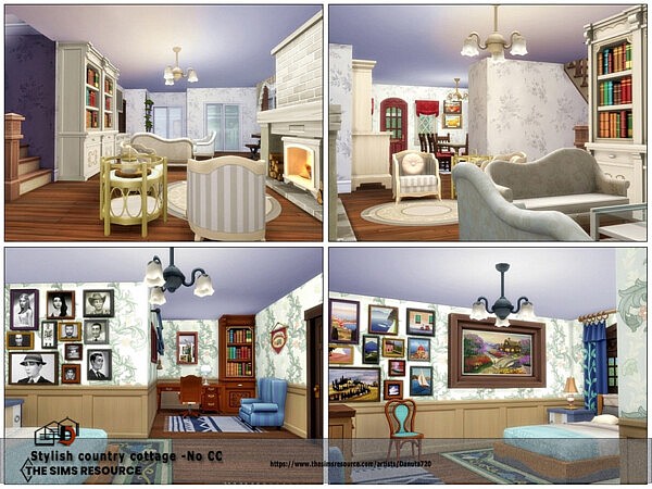 Stylish country cottage by Danuta720 from TSR