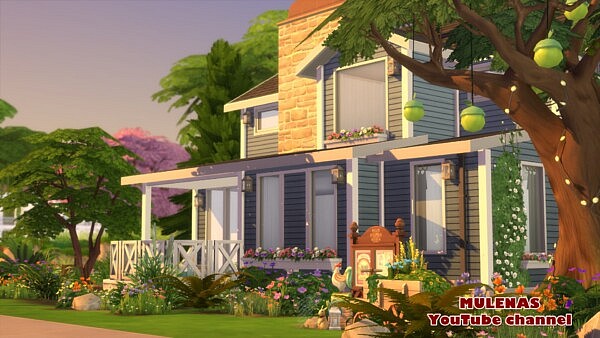 Family cottage frame from Sims 3 by Mulena