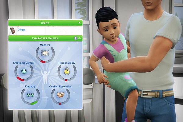 Character Values Overhaul from Mod The Sims