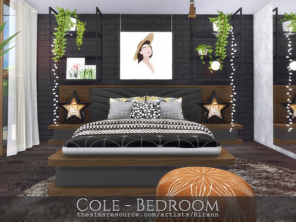 Cole Bedroom by Rirann from TSR