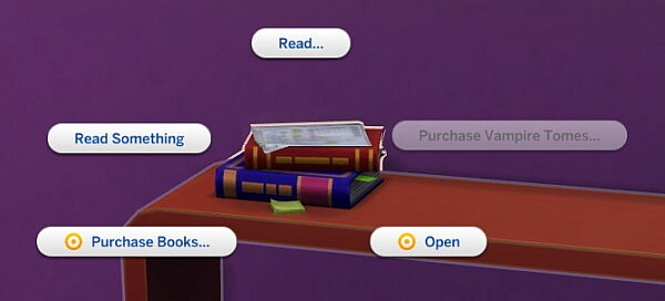 Books and Magazines as Bookshelves by Ilex from Mod The Sims