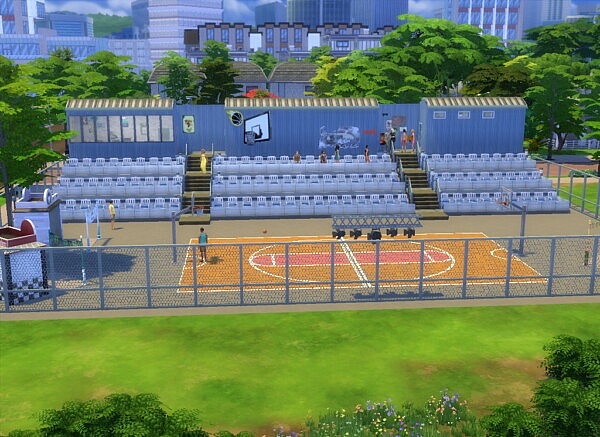 The Slam Stamp, Dunk Unofficial Sports Bar by PurrSimity from Mod The Sims