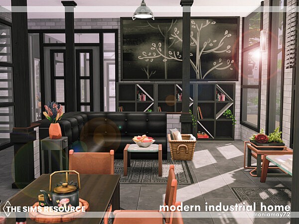 Modern Industrial Home by Moniamay72 from TSR