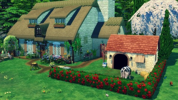 Jonquille House from Studio Sims Creation
