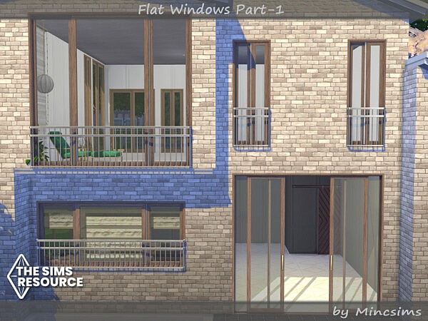 Flat Windows part.1 by Mincsims from TSR