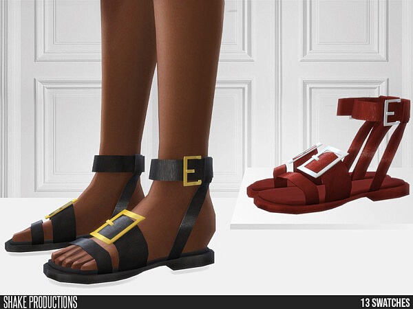 741   Leather Sandals by ShakeProductions from TSR