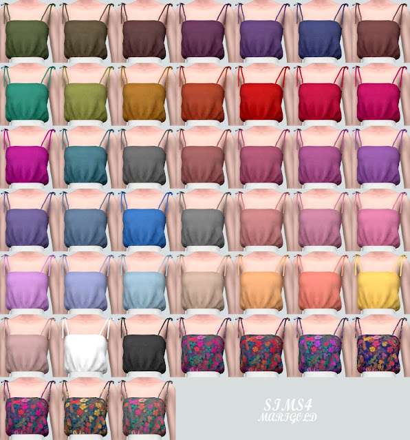 40 Ribbon ST Top from SIMS4 Marigold