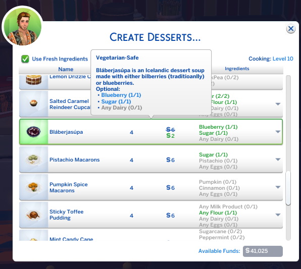Bláberjasúpa   New Custom Recipe by RobinKLocksley from Mod The Sims