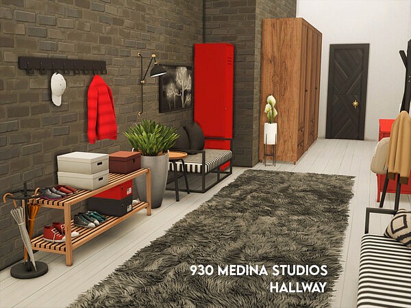 930 Medina Studios   Hallway by xogerardine from TSR