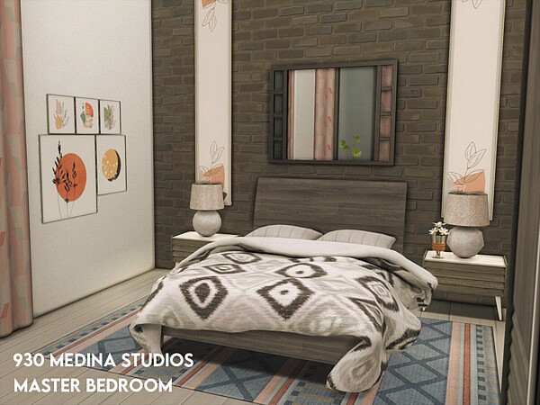 930 Medina Studios   Master Bedroom by xogerardine from TSR