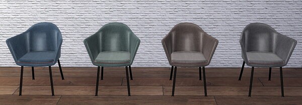 Modern Mona Chair Set from Pop Sims Culture