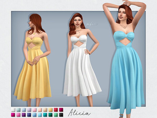 Alicia Dress by Sifix from TSR