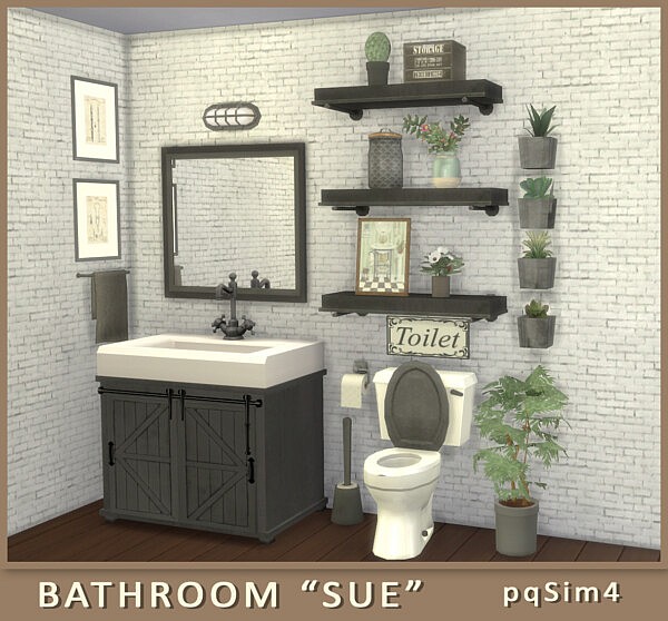 Bathroom Sue from PQSims4