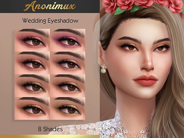 Bohemian Wedding Eyeshadow by Anonimux Simmer from TSR