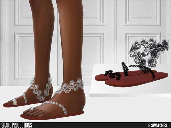 Bohemian Wedding   Sandals 2 by ShakeProductions from TSR