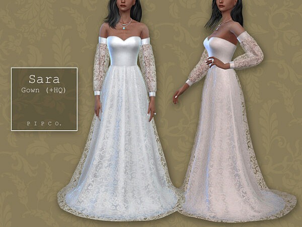 Bohemian Wedding   Sara Gown by Pipco from TSR