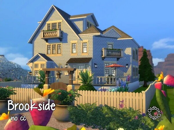 Brookside House by Oldbox from All4Sims