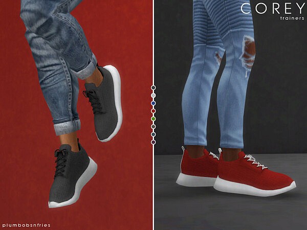 Corey trainers by Plumbobs n Fries from TSR