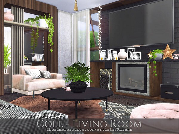 Cole   Living Room by Rirann from TSR