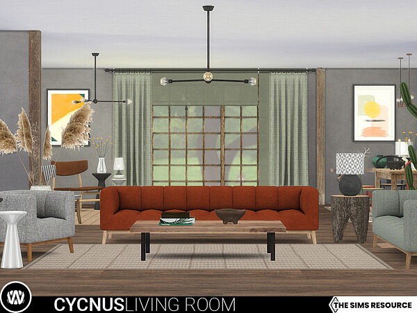 Cycnus Living Room by wondymoon from TSR