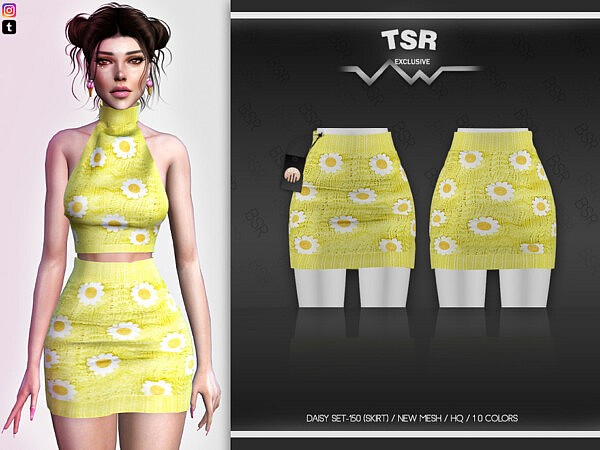 Daisy Set 150 Skirt by busra t from TSR