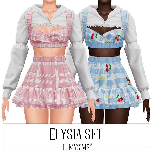 Elysia Set from LumySims