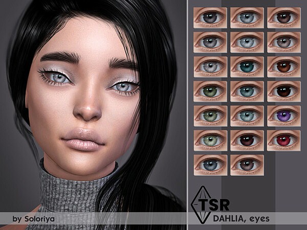 Eyes Dahlia by soloriya from TSR