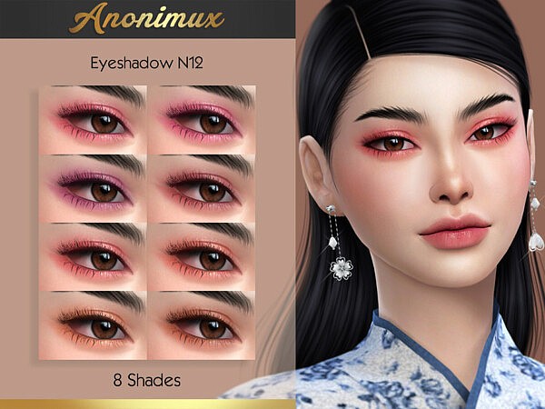 Eyeshadow N12 by Anonimux Simmer from TSR