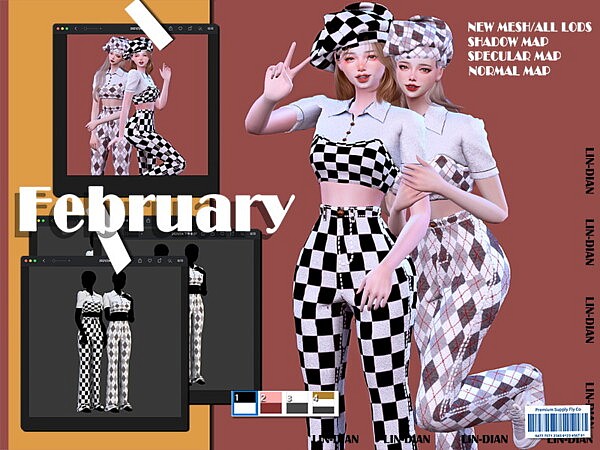 FEBRUARY SUIT by LIN DIAN from TSR
