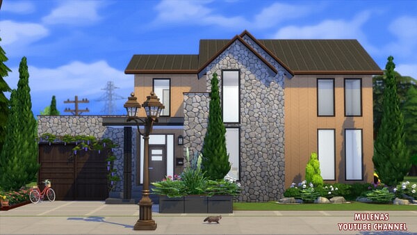 Family house frame from Sims 3 by Mulena