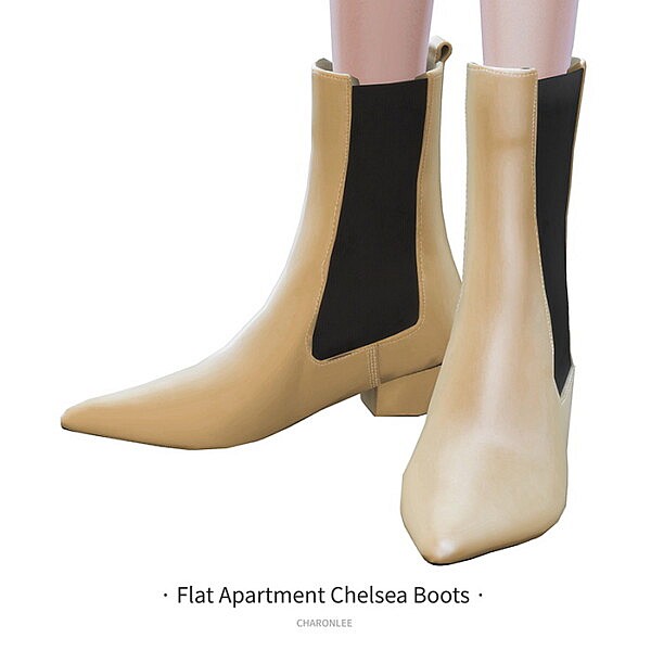 Flat Apartment Chelsea Boots from Charonlee