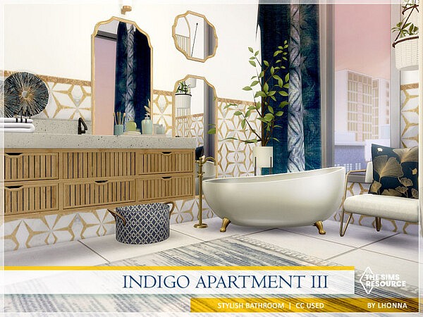 Indigo Apartment   Bathroom I by Lhonna from TSR
