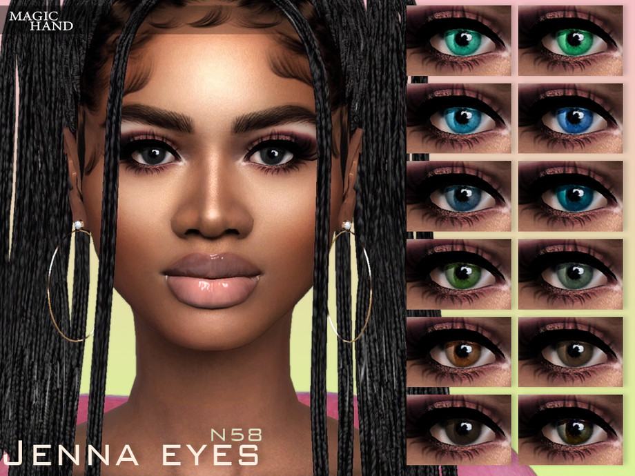 Jenna Eyes N58 By Magichand From Tsr • Sims 4 Downloads