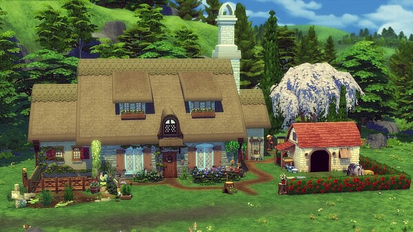 Jonquille House from Studio Sims Creation