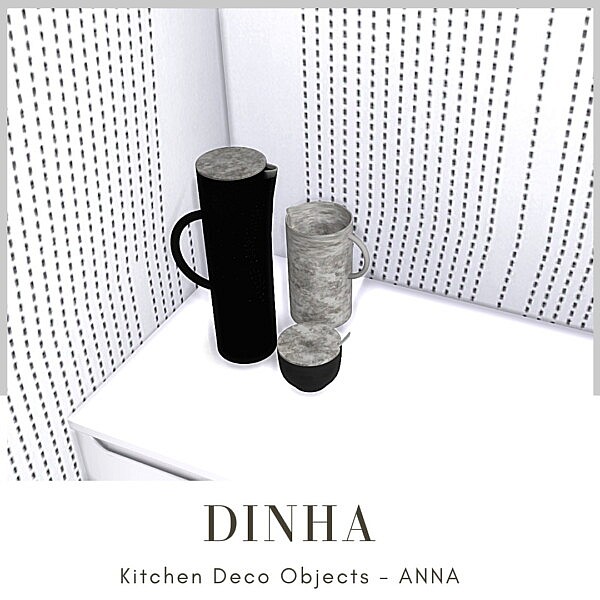 Kitchen Deco Objects   Anna from Dinha Gamer